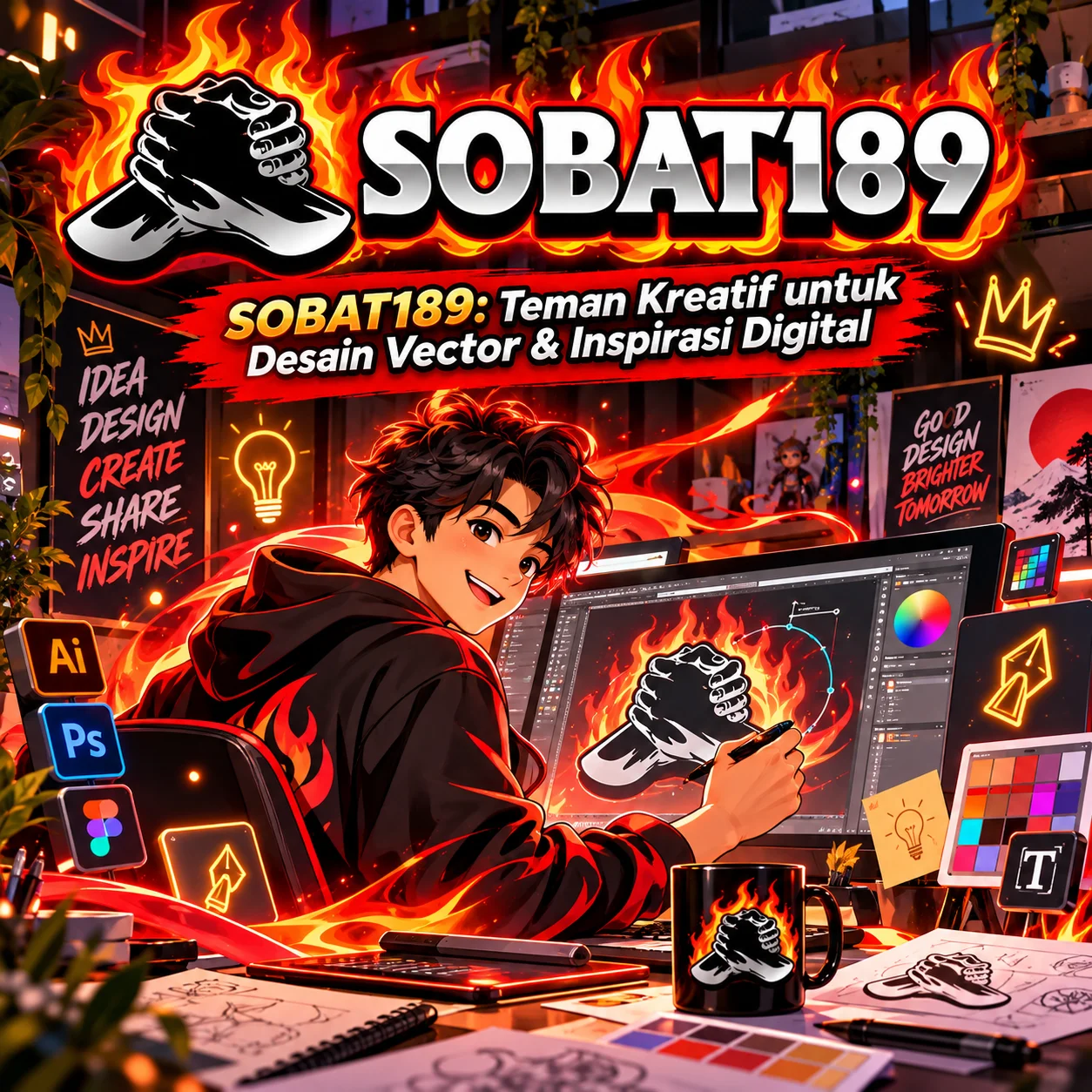 SOBAT189: Teman Kreatif untuk Desain Vector & Inspirasi Digital